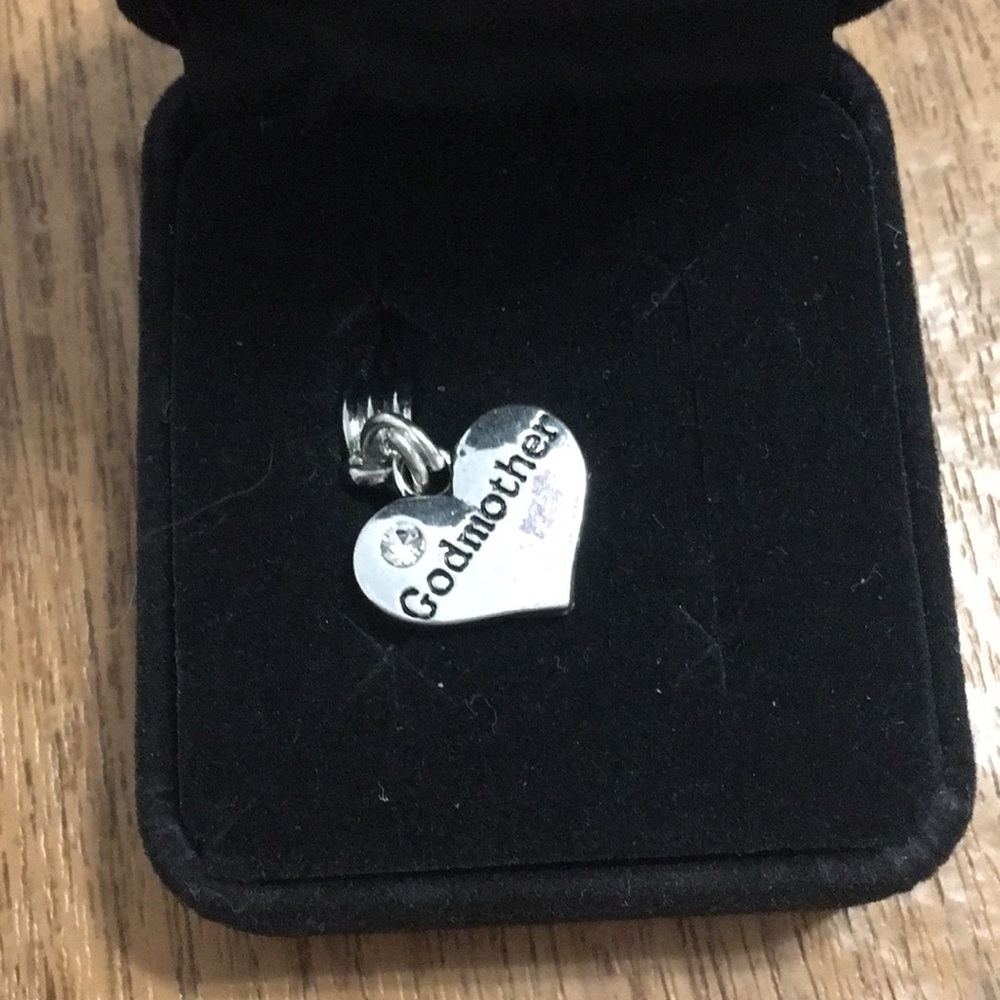 Godmother bracelet charm